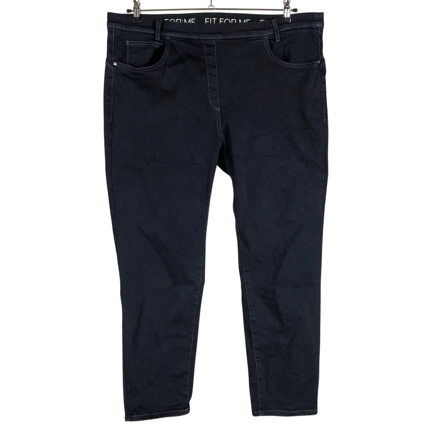 Naisten farkkuleggingsit, koko 48