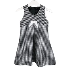Tyttöjen kangasmekko, koko 86 - 92